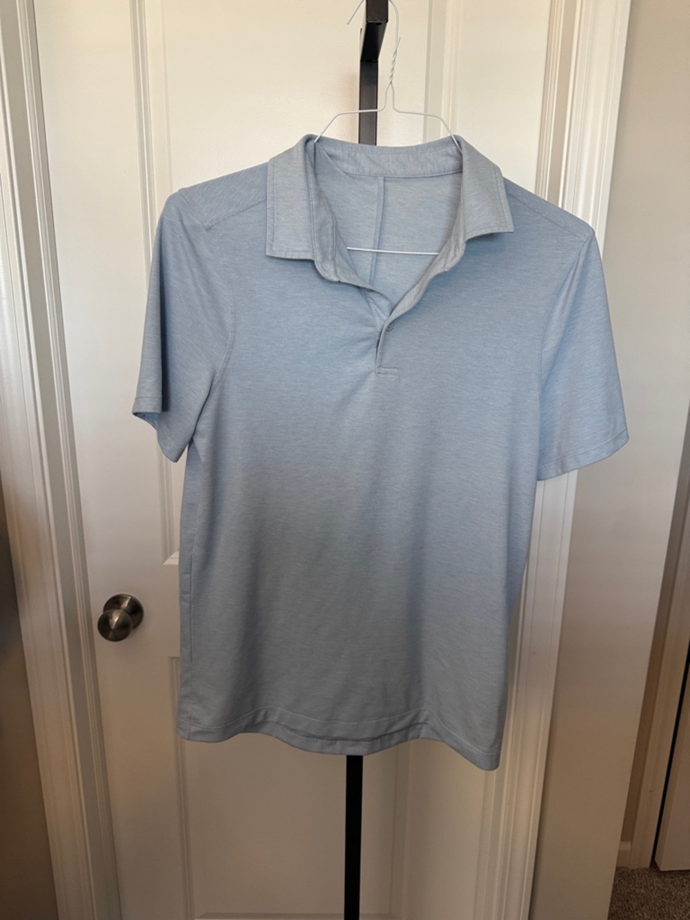lululemon athletica Men's Polo - Light Blue
